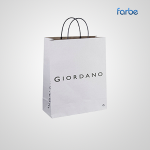 Twisted Paper Handle Shopping Bags